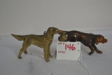 1 Lot of Metal Game Dogs