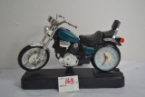 Harley Davidson Battery-Operated Clock; Missing Battery Cover