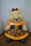 Large Plaster of Paris Piggy Bank