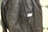 Leather Genuine Harley Davidson Jacket; Size Large