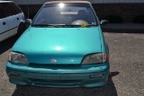 1993 Geo Metro Convertible; New Top; A/C Works; 5-Speed Transmission; Approx. 21,400 miles; 3-Cylind