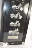 Framed Harley Davidson Motorcycles of the 1990s; 25