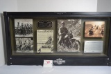 Framed Worth Harley Davidson Model 1942WLA Photos; 12