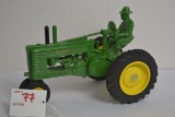 Ertl 40th Anniversary 1945-1985 John Deere Narrow Front Tractor w/Driver