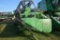 John Deere 925F Grain Head, Poly Snouts, Stainless Steel Floor, Full Finger With Some Fingers Missin