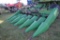 John Deere 643 Corn Head, Down Corn Reel, Poly Snouts, Good Chains and Deck plates