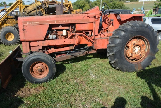 Allis Chalmers 180, Shedded, Rebuilt Brakes, New Injectors, 4143 Hours, 18.4-28 Tires @50%, 750-16 F