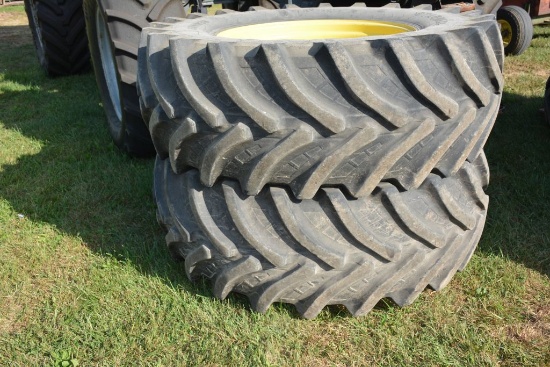 Set of 4 650/65R38 Tires On Rims For 4830 Sprayer