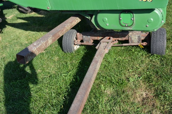 Homemade Corn Head Trailer, 4 Wheel