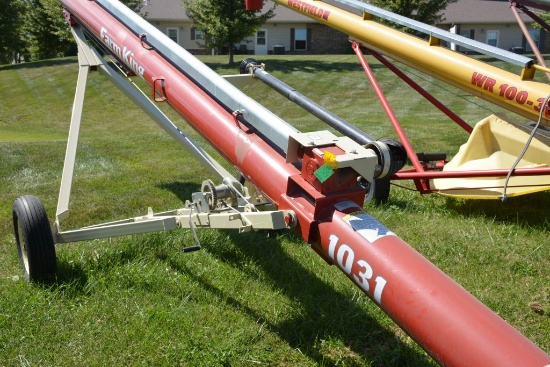Farm King 10"x 31' Truck Auger, PTO Drive