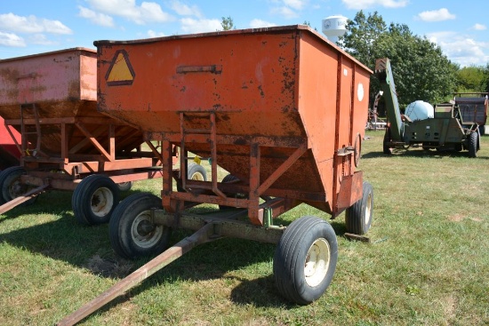 Kory Gravity Wagon On John Deere Running Gears, Good Shape, Approx. 250bu