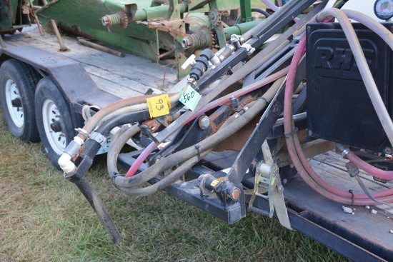 3pt Boom Sprayer, No Tank, Approx. 60', Has Shut offs, Mast Height Adjustable, Foam Marker