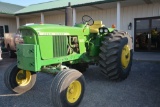 1971 John Deere 3020 Gas, Synchro Range, Front Pancake Weights, 3pt With Quick Hitch, Dual Rear Weig