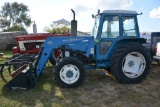 1986 Ford 6610 Tractor, mfwd, Diesel, Cab, 5532 Hours, Dual Power Transmission With- H L R 1-8 Gears