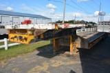 1983 Fontain Drop Neck Trailer, As Is, 24' Main Deck, 9' Upper Deck, 7' Dove Tail, 8.25 R 15 Tires,