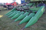 John Deere 643 Corn Head, Down Corn Reel, Poly Snouts, Good Chains and Deck plates