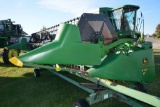 John Deere 918 18' Bean Head, Stainless Floor, Full Finger