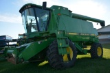 1991 John Deere 9500, 6730E 4843S Hours, 4x4, Level Land, 30.5-32 Drive Tires @75%, 18.4-26 Steer Ti