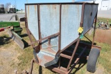 20bu +- Gravity Flow Wagon On 2 Wheel Frame