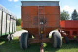 Brent Grain Train Gravity Wagon, 750bu, Airplane Tires, Good Wagon