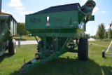Killbros Model 490 Auger Wagon, Corner Auger, 23.1-26 Lug Style Tires, Lights, No Tarp