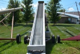 40' Rayman SS429 Stainless Steel Fertilizer Conveyer, Gas Powered, Converted To Tractor Hydraulics,