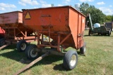 Kory Gravity Wagon On John Deere Running Gears, Good Shape, Approx. 250bu