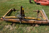 Yellow Bale Unroller, 3pt