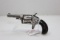 Hopkins & Allen .380 Cal. Engraved Revolver, Blue Jacket #2; Cylinder Doesn't Engage; Patent Date 18