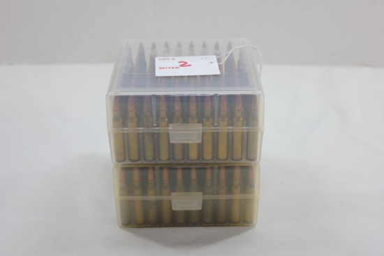 2 Boxes - .223/5.56 Cal. Cartridges; 100 Rds./Box; 2xBID