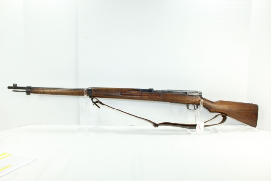 Japanese 7.7x58mm Cal. Ariska Bolt Action Rifle w/Crisp Mum and Leather Sling; SN 58231