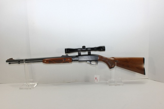 Remington Fieldmaster Model 572 .22 S/L/LR Cal. Rifle w/4x32 Scope and Weaver Mounts; SN B1400646