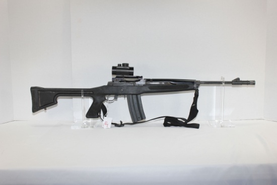 Ruger Mini-14 Bicentennial Model 5.56mm Cal. Rifle w/Red Dot Scope (Needs Battery); SN 180-34059