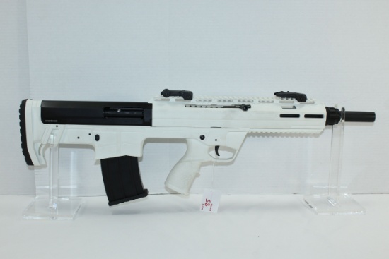 Tokarev Bullpup 12 Ga. 3" Cham. Semi-Auto Shotgun w/White Finish; SN 52-H23YB-014826