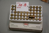 2 Boxes - Winchester .380 Auto 95 gr. FMJ; 50 Rds./Box; 2xBID