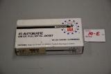 Winchester .45 Auto 230 gr. FMJ; 50 Rds.