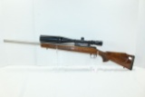 Remington Model 722 6x47 Cal. Bolt Action Rifle w/Heavy BBL and Tasco 6-24x44 Scope; SN A26207
