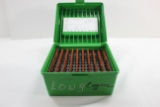 .222 Browning Remington Cal. Cartridges - 87 Rds. And 13 Pcs. Brass
