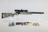 CVA Wolf .50 Cal. Black Powder Realtree Rifle w/Konus Konushot 3-9x32 Scope #7234, CVA Soft Storage