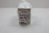 1 Lot - Winchester .380 Auto 95 gr. FMJ Cartridges including 1 Box of 100 Rds. and Partial Box Conta
