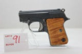 Astra .22 Short Cal. Pistol; Made in Spain; SN 57B2B