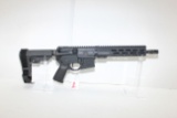 Custombilt Firearms Mfg. Model C-15 Multi Cal. 556-SG Semi-Auto Pistol in Matte Black w/M-LOK Rail S