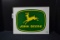 Contemporary John Deere Metal Sign; 16