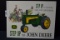 Contemporary John Deere Metal Sign; 16