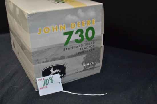 Ertl John Deere 730 Standard Tread Tractor 1958-60 2-Cylinder Special Award; 1/16 Scale; NIB
