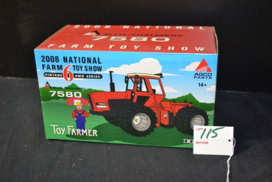 Ertl 2008 National Farm Toy Show Vintage X 4WD Series Allis-Chalmers 7580; 1/32 Scale; NIB