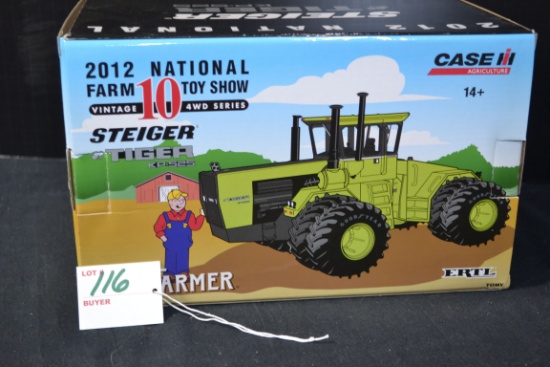 Ertl 2012 National Farm Toy Show Vintage X 4WD Steiger Tiger KP525; 1/32 Scale; NIB