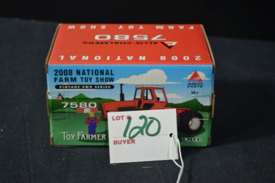 Ertl 2008 National Farm Toy Show Allis-Chalmers 7580; 1/64 Scale; NIB