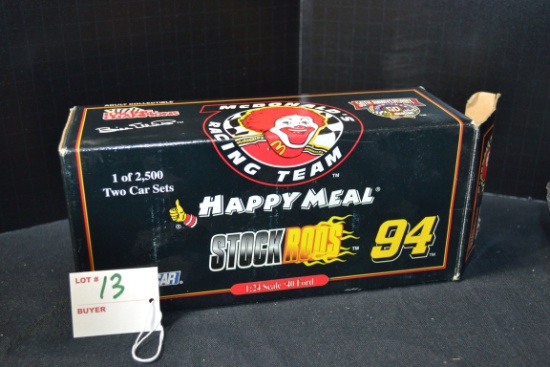 NASCAR Collectibles 1994 Ford McDonald's Racing Team; 1/24 Scale; NIB
