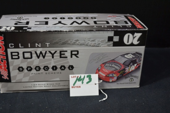 NASCAR Action RCR Jack Daniel's No. 7 Clint Bowyer Stock Car; 1/24 Scale; NIB